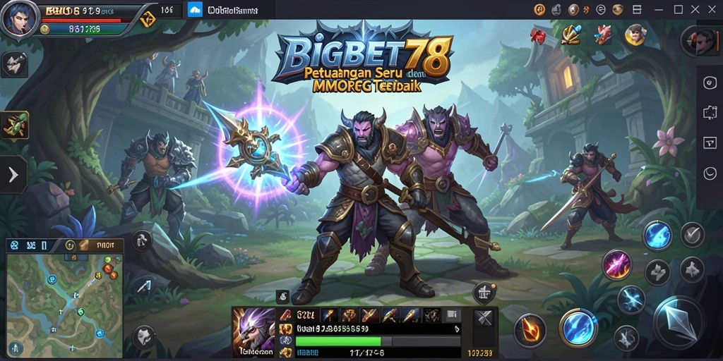 Tampilan gameplay seru dan interaktif dalam BIGBET78.