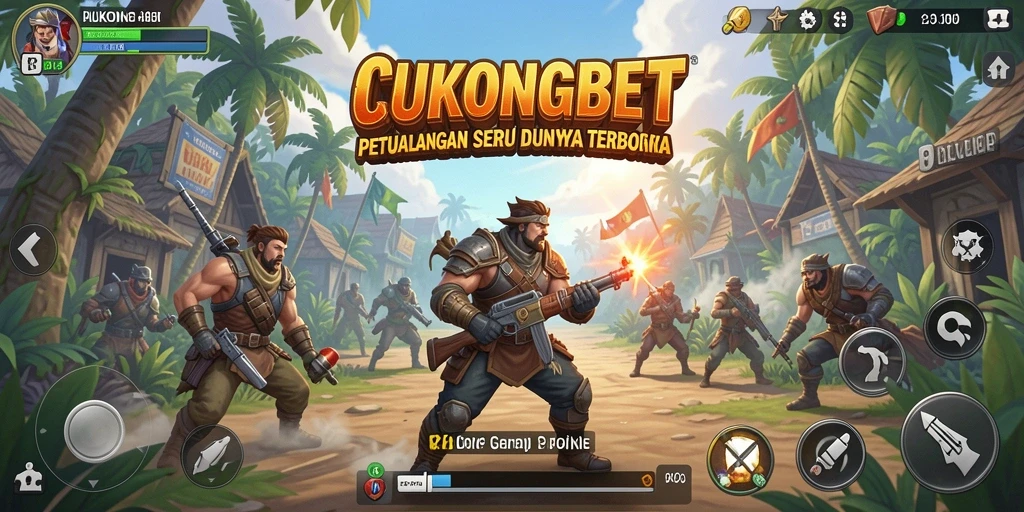 Tampilan gameplay seru di dunia terbuka CUKONGBET.