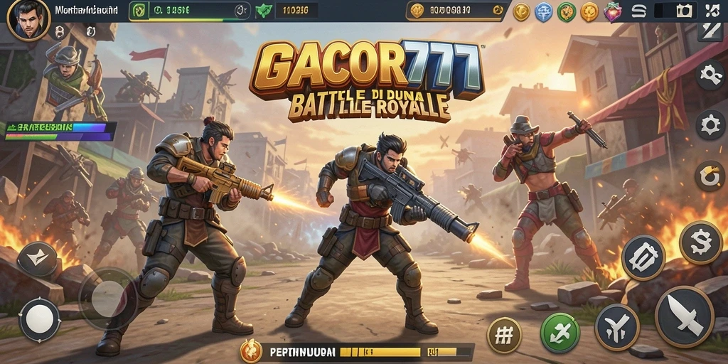 Gameplay mendebarkan dalam GACOR777, tunjukkan kemampuanmu dalam pertarungan Battle Royale.