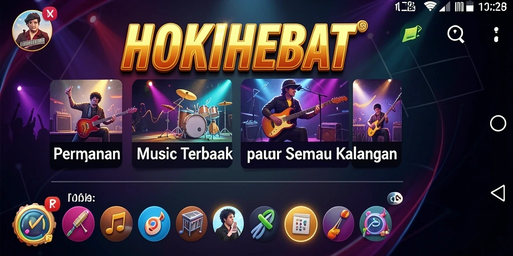 Screenshot dari gameplay HOKIHEBAT yang penuh semangat dan interaksi.