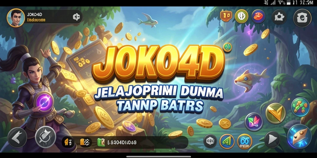 Tampilan gameplay <strong>JOKO4D</strong> yang epik dan interaktif dalam dunia Open World.